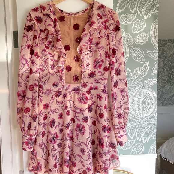 For Love & Lemons mini dress, size Medium - Picture 1 of 8